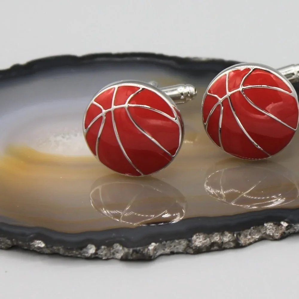 Jewelry men mens accessories basketball sport sports silver tone brand new